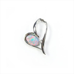 Sample with opal on top