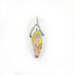 Sample with opal on top