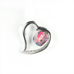 Sample with opal on top