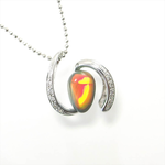 Sample with opal on top