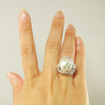 Sample with pearl on top