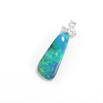 Sample with opal on top