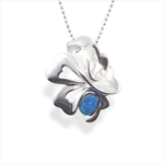 Sample with opal on top