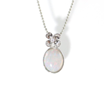 Sample with opal on top