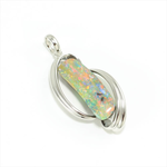 Sample with opal on top