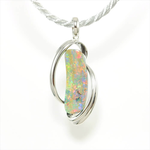 Sample with opal on top