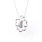 Sample with opal on top