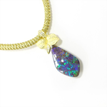 Sample with opal on top