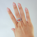 Sample with opal on top