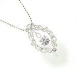 Sample with stone on top