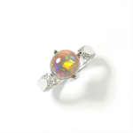 Sample with opal on top