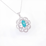 Sample with opal on top