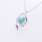 Sample with opal on top