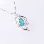 Sample with opal on top