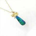 Sample with opal on top