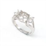 Sample with opal on top