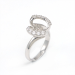 Sample with opal on top