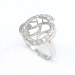 Sample with opal on top