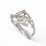 Sample with opal on top